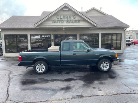 2004 Ford Ranger for sale at Clarks Auto Sales in Middletown OH