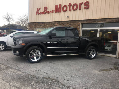 2012 RAM 1500 for sale at K B Motors in Clearfield PA