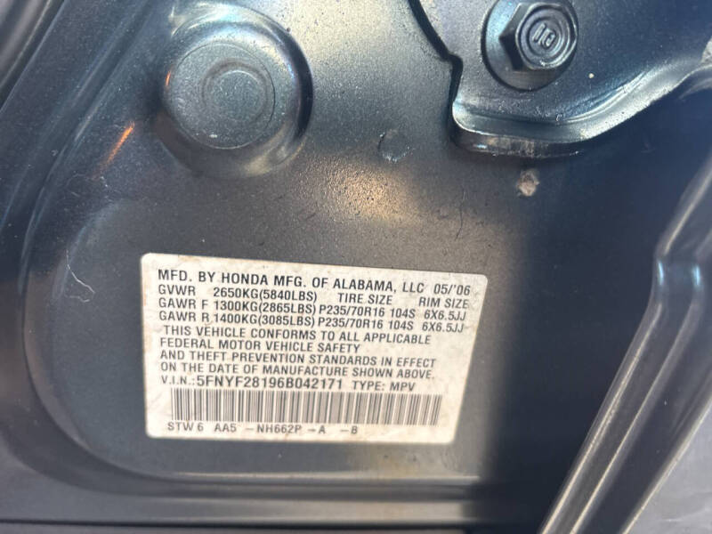 2006 Honda Pilot LX