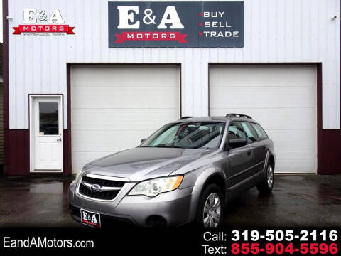 2008 Subaru Outback for sale at E&A Motors in Waterloo IA