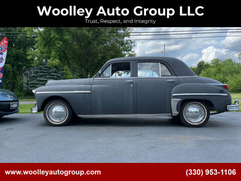 1949 Plymouth Deluxe for sale at Woolley Auto Group LLC in Poland OH