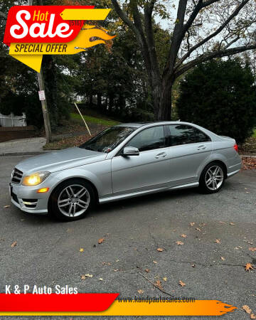 2014 Mercedes-Benz C-Class for sale at K & P Auto Sales in Baldwin NY