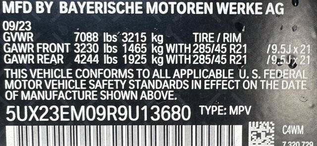 2024 BMW X7 xDrive40i