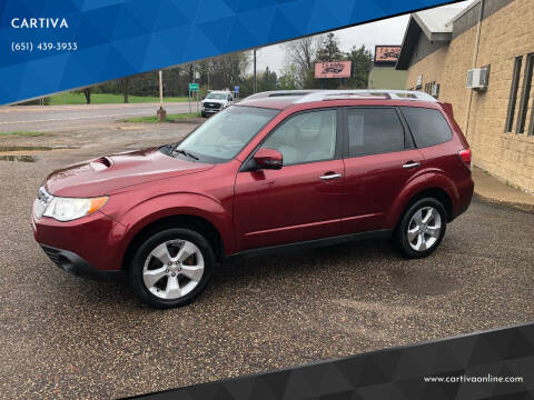 2011 Subaru Forester for sale at CARTIVA in Stillwater MN