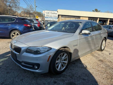 2015 BMW 5 Series for sale at Car Online in Roswell GA