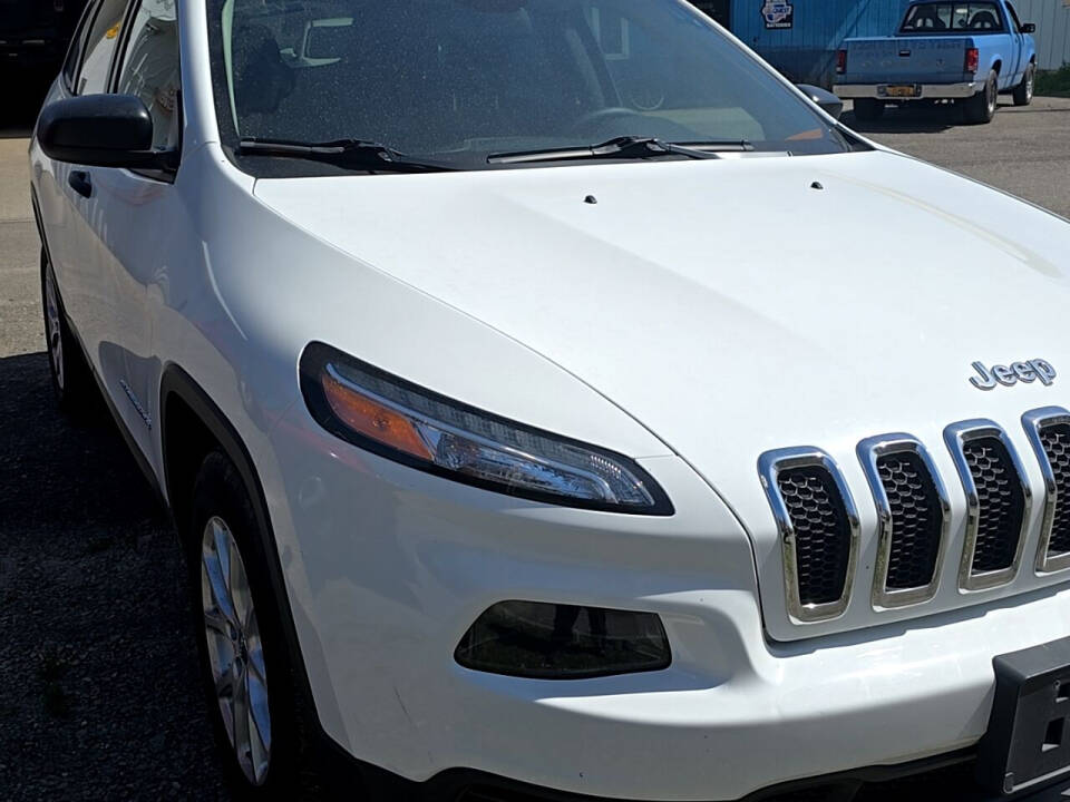 2016 Jeep Cherokee for sale at TIM'S AUTO TECH in Oxford, NY