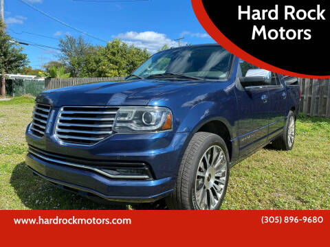 2015 Lincoln Navigator L for sale at Hard Rock Motors in Hollywood FL