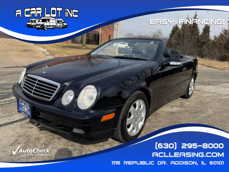 2003 Mercedes-Benz CLK for sale at A Car Lot Inc. in Addison IL