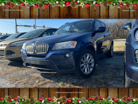 2014 BMW X3 for sale at Carport Enterprise - 6420 State Ave in Kansas City KS