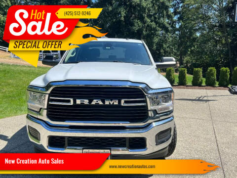 2019 RAM 2500 for sale at New Creation Auto Sales in Everett WA