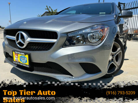 2014 Mercedes-Benz CLA for sale at Top Tier Auto Sales in Sacramento CA