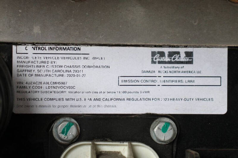 2020 Freightliner MT45 Chassis