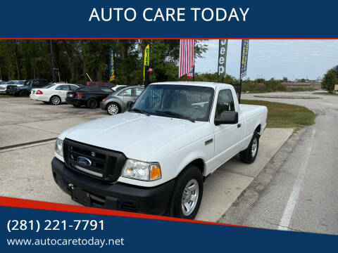 2009 Ford Ranger for sale at AUTO CARE TODAY in Spring TX