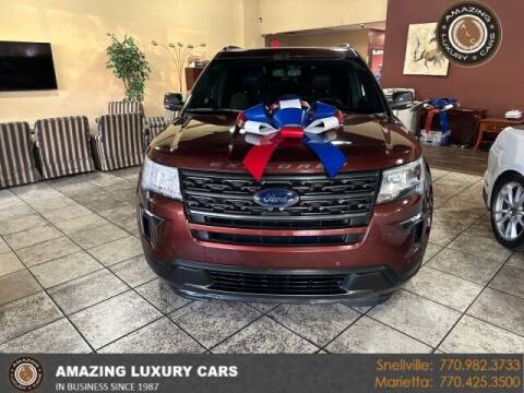2018 Ford Explorer for sale at Amazing Luxury Cars in Snellville GA