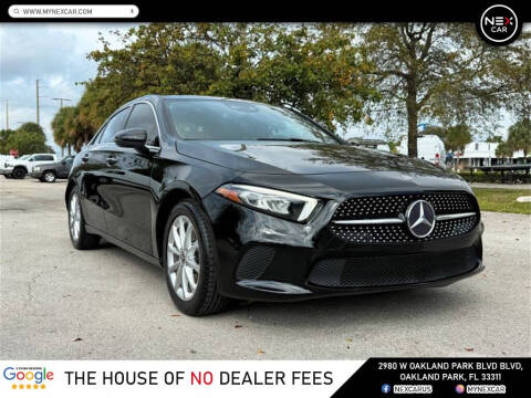 2019 Mercedes-Benz A-Class for sale at NexCar in Oakland Park FL