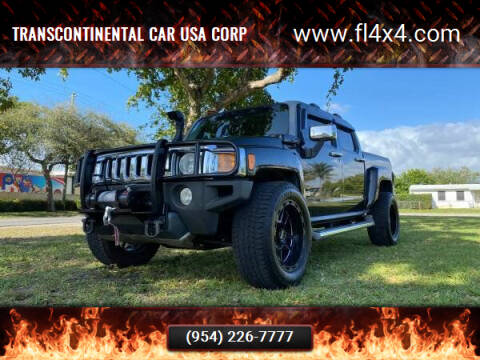 2009 HUMMER H3T for sale at Transcontinental Car USA Corp in Fort Lauderdale FL