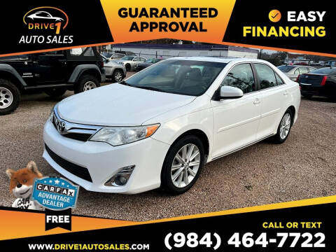 2014 Toyota Camry for sale at Drive 1 Auto Sales in Wake Forest NC