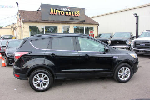 2018 Ford Escape for sale at BANK AUTO SALES in Wayne MI