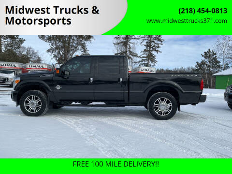 2014 Ford F-250 Super Duty for sale at Midwest Trucks & Motorsports in Merrifield MN