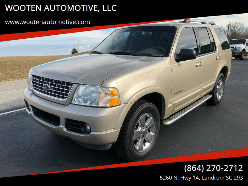 2005 Ford Explorer for sale at WOOTEN AUTOMOTIVE, LLC in Landrum SC