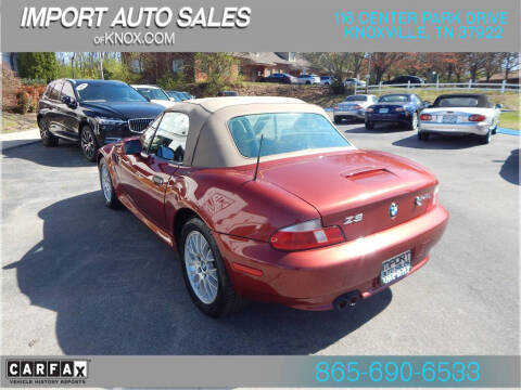 2001 BMW Z3 2.5i