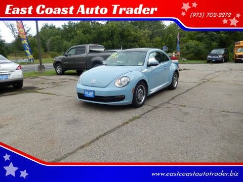 2012 Volkswagen Beetle for sale at East Coast Auto Trader in Wantage NJ