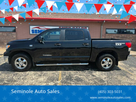 2007 Toyota Tundra for sale at Seminole Auto Sales in Seminole OK