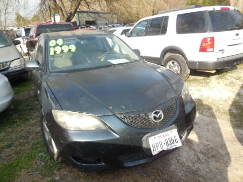 2004 Mazda MAZDA3 for sale at SCOTT HARRISON MOTOR CO in Houston TX