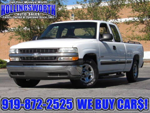 1999 Chevrolet Silverado 1500 for sale at Hollingsworth Auto Sales in Raleigh NC