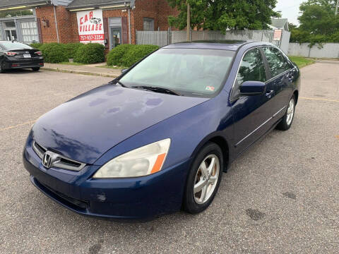 2003 Honda Accord for sale at Car Village in Virginia Beach VA