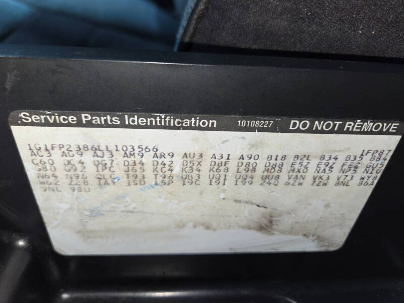 1990 Chevrolet Camaro IROC Z