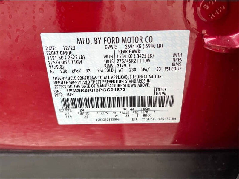 2023 Ford Explorer ST-Line