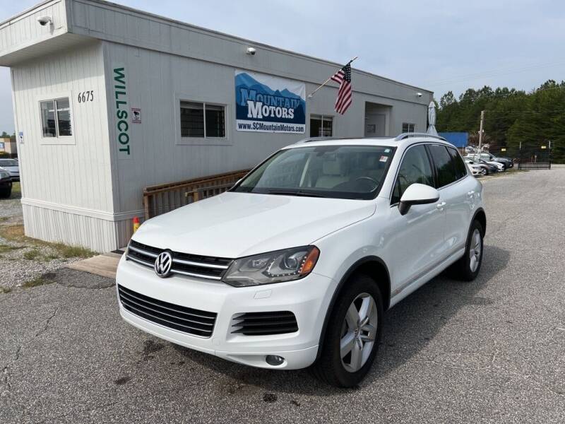 2014 Volkswagen Touareg for sale at Mountain Motors LLC in Spartanburg SC