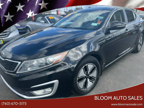 2013 Kia Optima Hybrid for sale at Bloom Auto Sales in Escondido CA
