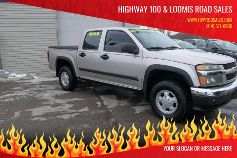 2006 Chevrolet Colorado for sale at Highway 100 & Loomis Road Sales in Franklin WI