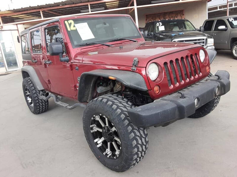 2012 Jeep Wrangler Unlimited for sale at Monaco Auto Center LLC in El Paso TX