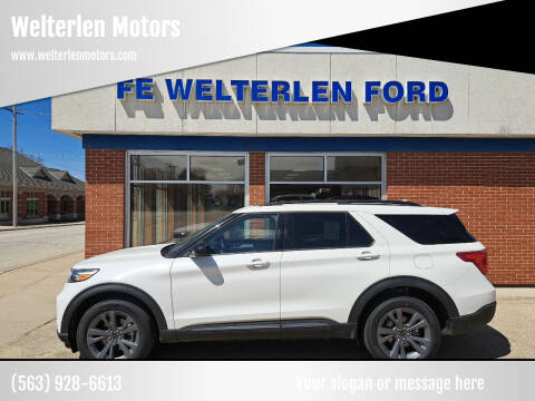 2023 Ford Explorer for sale at Welterlen Motors in Edgewood IA