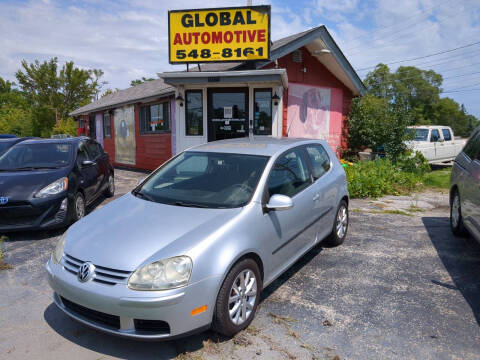 2009 Volkswagen Rabbit for sale at GLOBAL AUTOMOTIVE in Grayslake IL