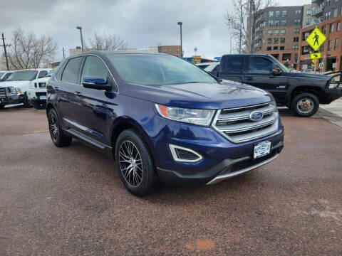 2016 Ford Edge for sale at BERKENKOTTER MOTORS in Brighton CO
