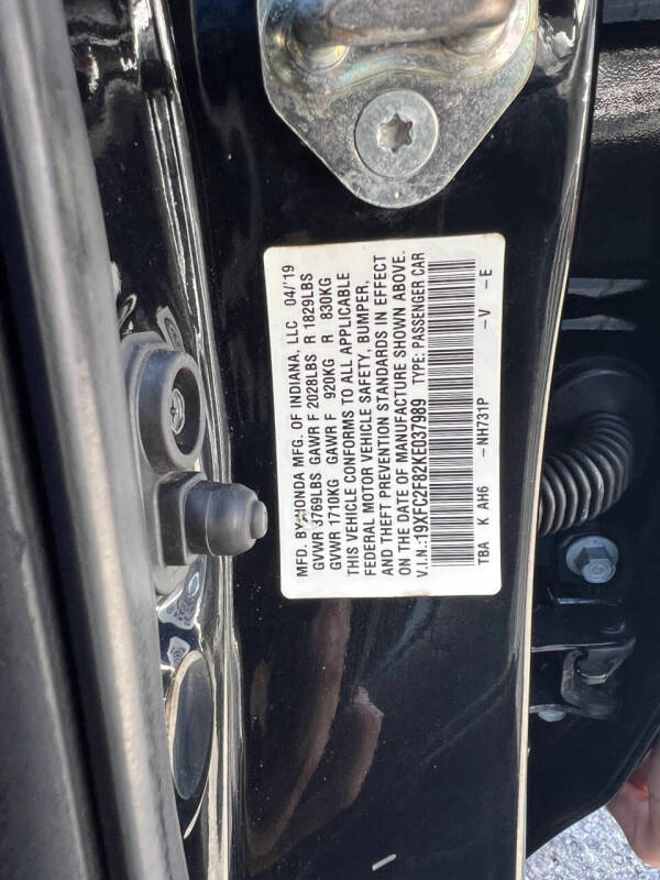 2019 Honda Civic Sport