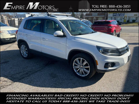 2012 Volkswagen Tiguan for sale at Empire Motors LTD in Cleveland OH