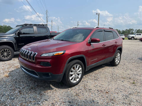 2015 Jeep Cherokee for sale at Baileys Truck and Auto Sales in Effingham SC