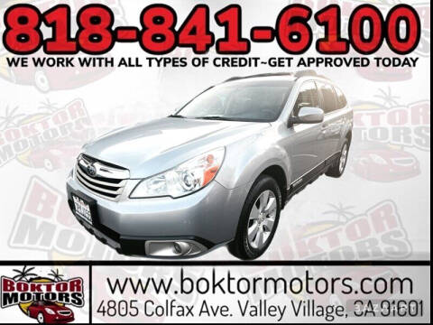 2012 Subaru Outback for sale at Boktor Motors in North Hollywood CA