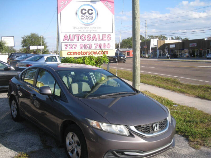 2013 Honda Civic for sale at CC MOTORS CLEARWATER LLC in Clearwater FL