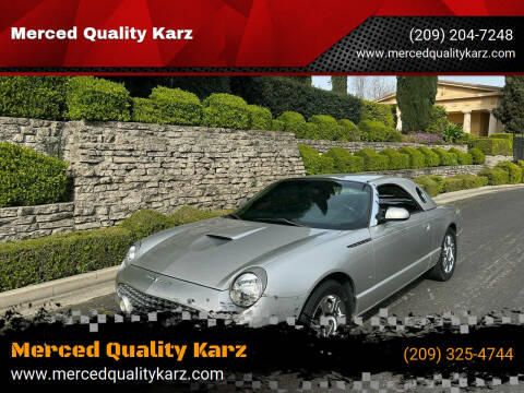 2004 Ford Thunderbird for sale at Merced Quality Karz in Merced CA