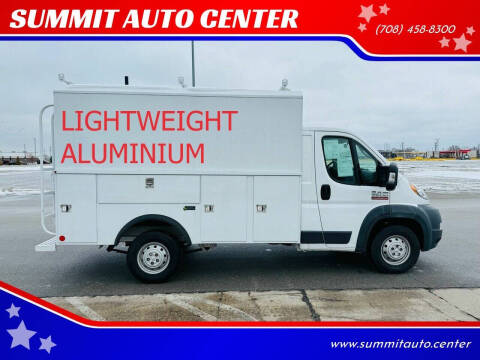 2017 RAM ProMaster for sale at SUMMIT AUTO CENTER in Summit IL