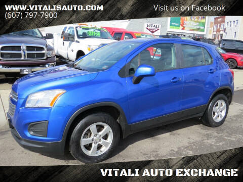 2016 Chevrolet Trax for sale at VITALI AUTO EXCHANGE in Johnson City NY