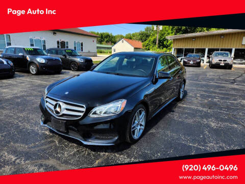 2015 Mercedes-Benz E-Class
