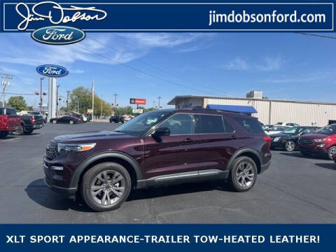 2022 Ford Explorer for sale at Jim Dobson Ford in Winamac IN