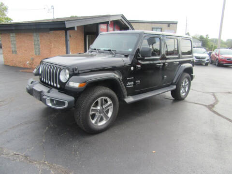2018 Jeep Wrangler Unlimited for sale at Riverside Motor Company in Fenton MO